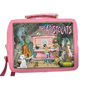 Officially Licensed Loungefly Disney the Aristocats Lunchbox Crossbody Bag NEW